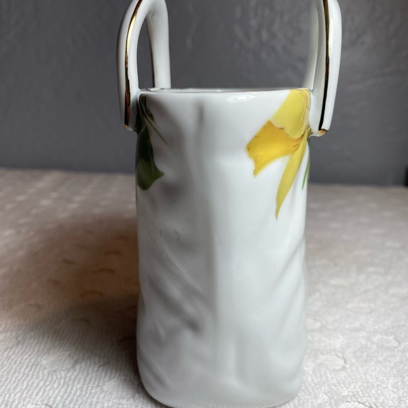 Vintage NAPCO Porcelain Handled Bag Trinket Holder - Collectible - Picture 2 of 13